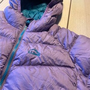 L.L. Bean Kids Lavender Puffer Jacket, ultra light 650 kids down filled jacket